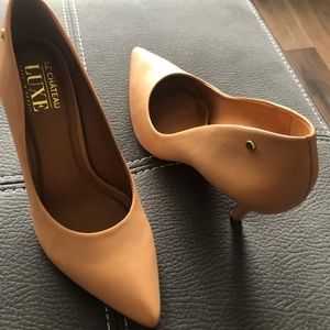 Le Chateau Luxe pumps- never worn outside